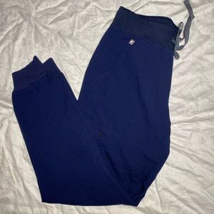 FIGS Scrubs Zamora Joggers Navy Size Small